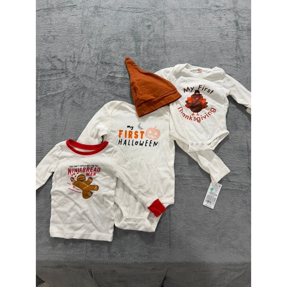 Baby Holiday Bundle Carter's Old Navy Halloween Thanksgiving‎ Christmas 18-24M